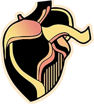 Psychedelic Heart Illustration